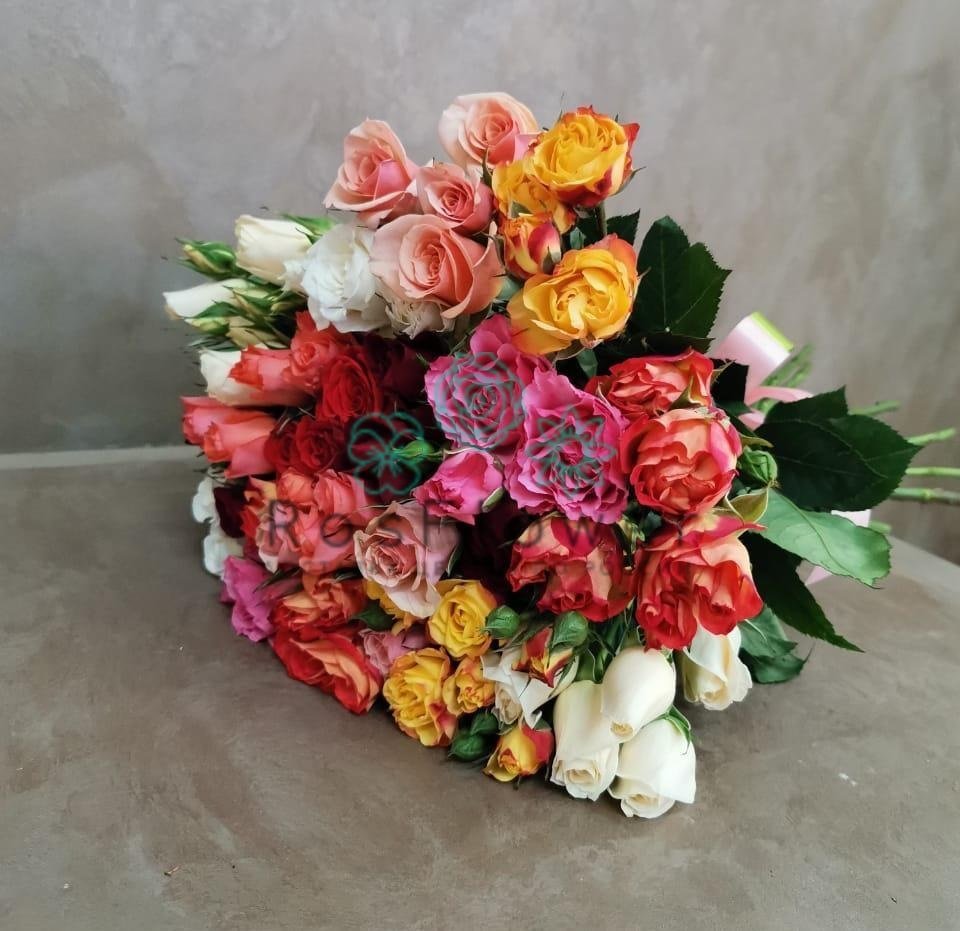 Букет цветов из: Розы в Волчанске