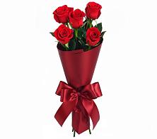 Букет 5 Красных роз Эдлесс Лав в Волчанске