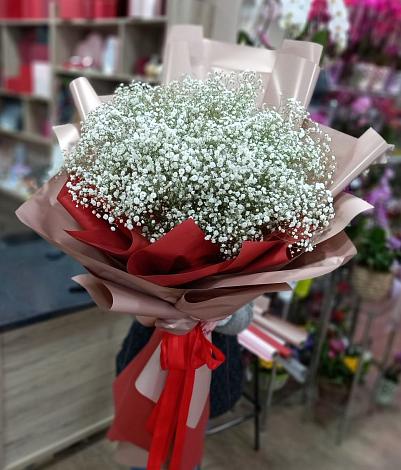 Букет цветов из: Гипсофила в Волчанске