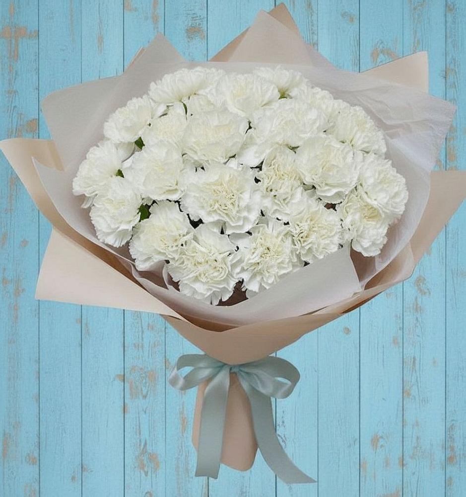 Букет цветов из: Гвоздики в Волчанске