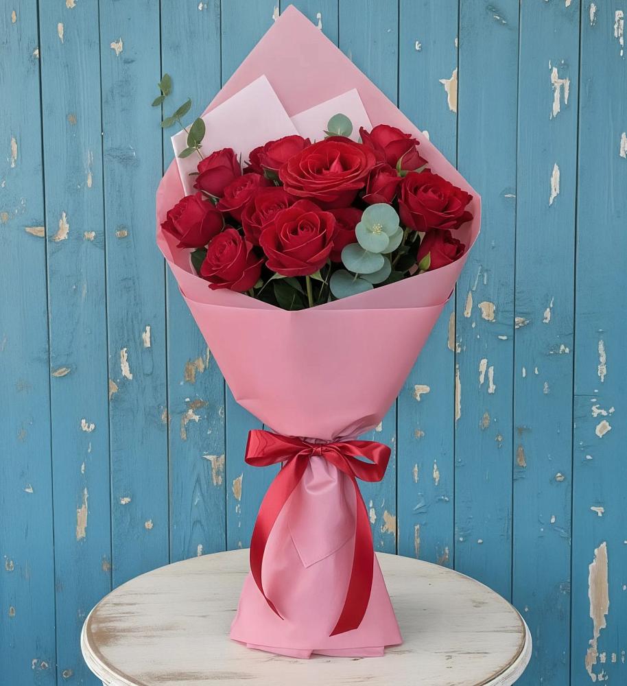 Букет цветов из: Розы в Волчанске