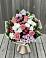 Букет цветов из: Альстромерии, Гвоздики, Розы и Хризантемы в Волчанске