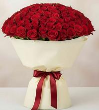 Букет 101 Красная роза Милано в Волчанске