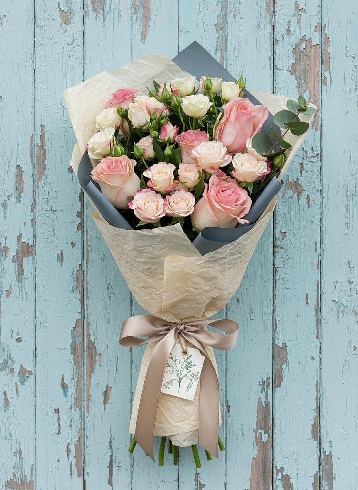 Букет цветов из: Розы в Волчанске