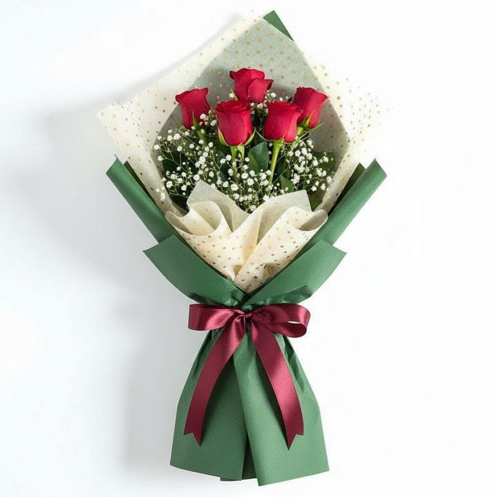 Букет цветов из: Розы в Волчанске