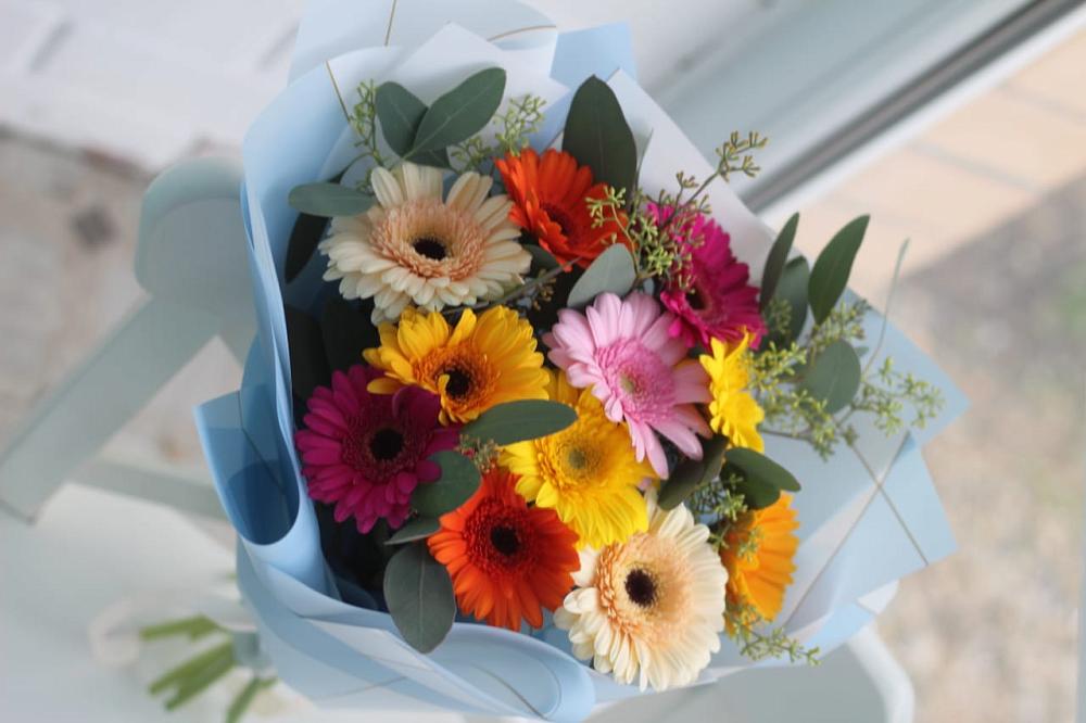 Букет цветов из: Герберы в Волчанске