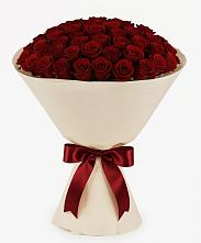 Букет 101 Бордовая роза Блэк Бакарра в Волчанске