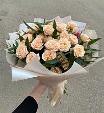 Букет Кремовые розы Латте #REPLACE_PRED# Волчанске