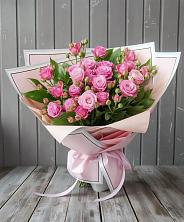 Букет Розовый кустик в Волчанске