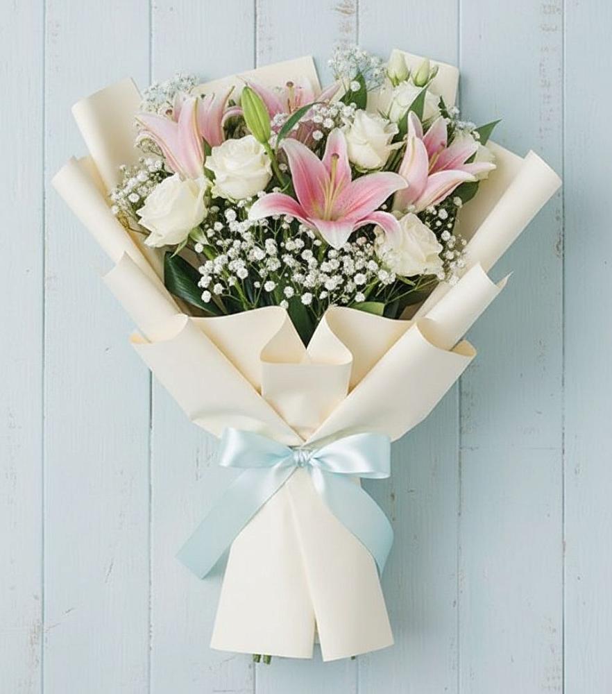 Букет цветов из: Лилии в Волчанске