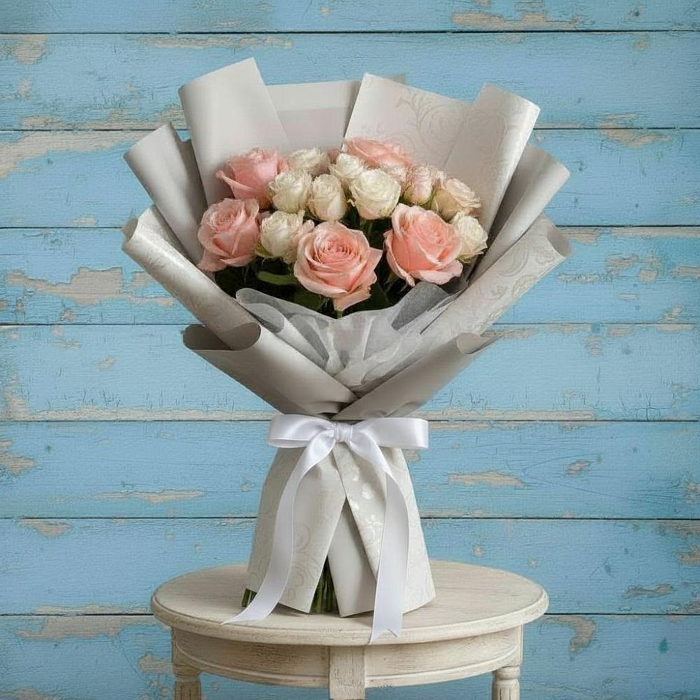 Букет цветов из: Розы в Волчанске