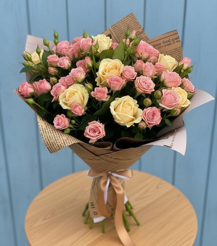 Букет цветов из: Розы в Волчанске