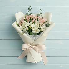 Букет цветов из:  Альстромерии в Волчанске