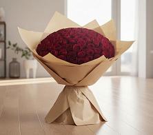Букет 101 Красная роза в Волчанске