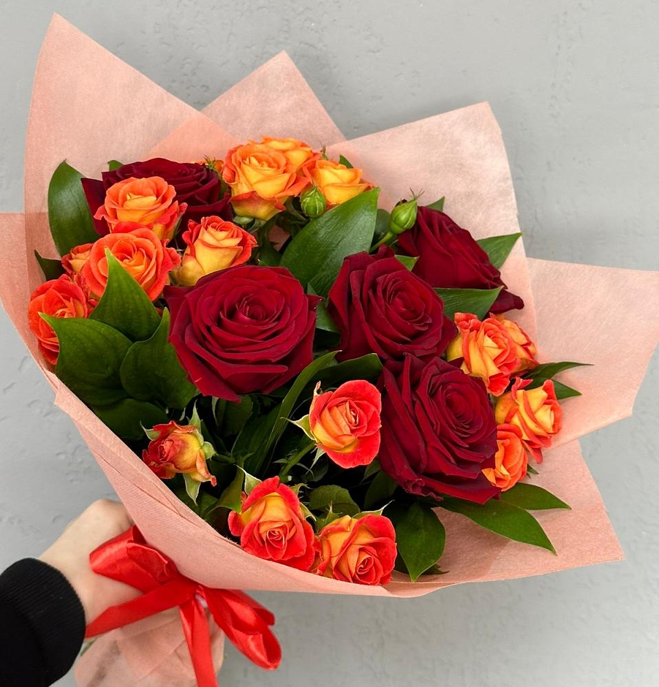 Букет Любовь и восторг в Волчанске