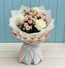 Букет цветов из:  Розы в Волчанске