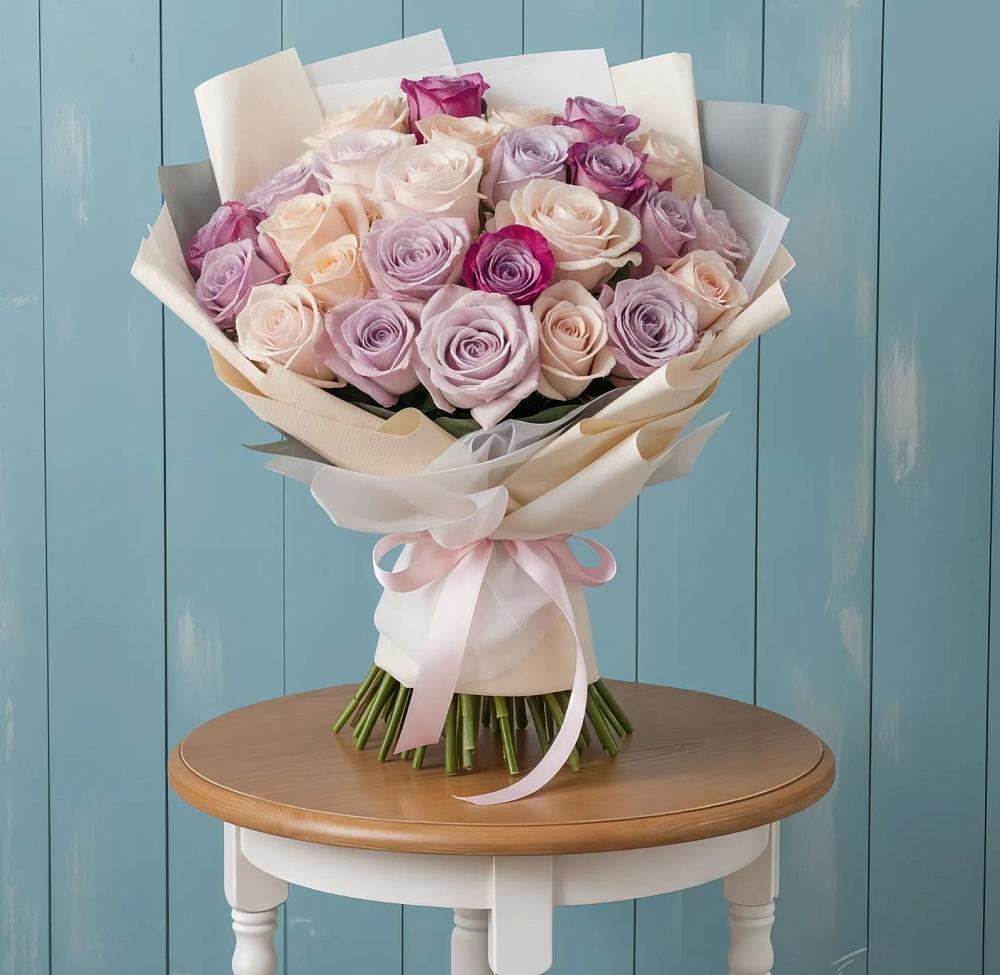 Букет цветов из: Розы в Волчанске