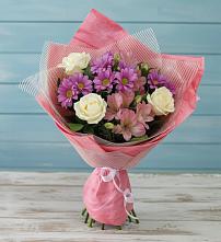 Букет цветов из:  Герберы в Волчанске