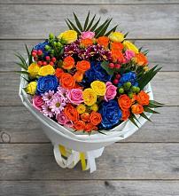 Букет цветов из:  Розы и Хризантемы #REPLACE_PRED# Волчанске