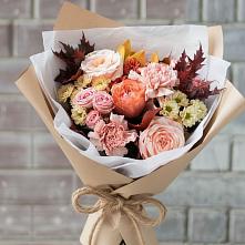 Букет цветов из:  Гвоздики, Хризантемы и Розы #REPLACE_PRED# Волчанске
