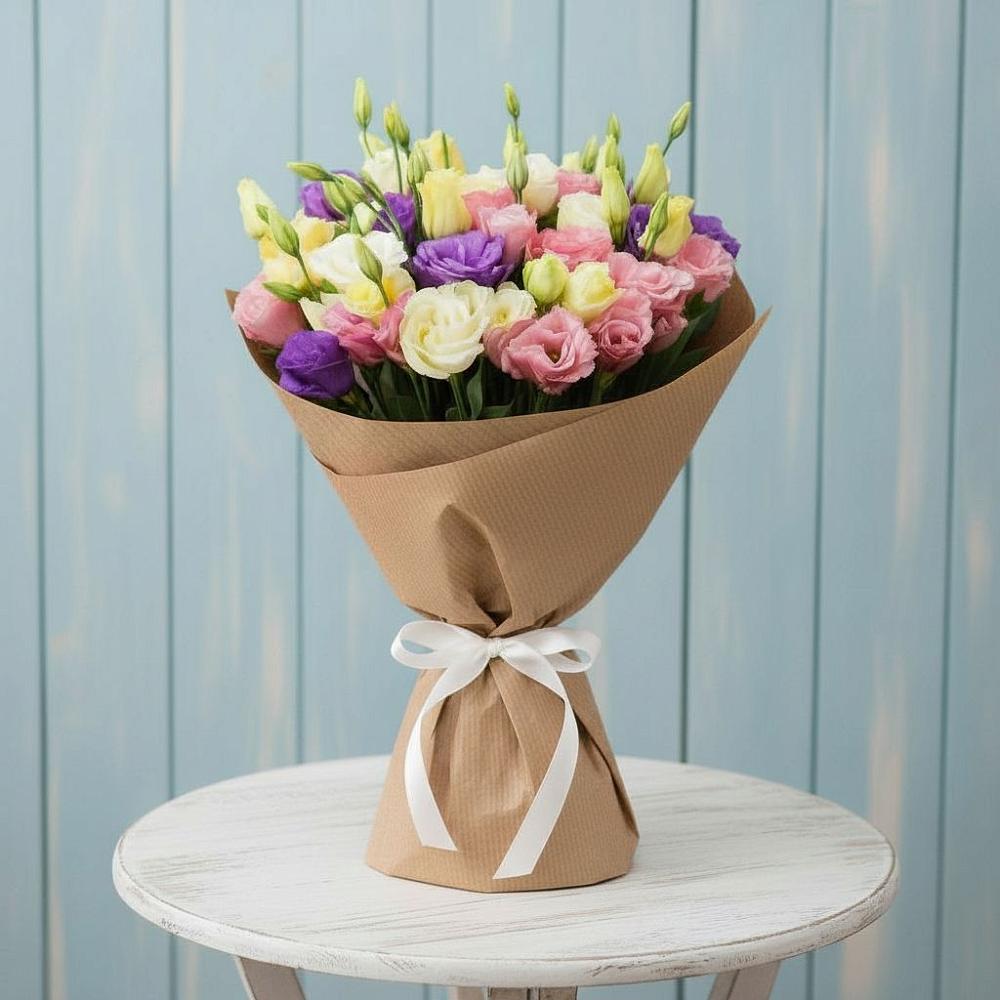 Букет цветов из: Лизиантусы в Волчанске