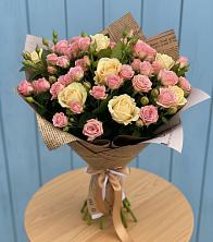 Букет цветов из:  Розы в Волчанске