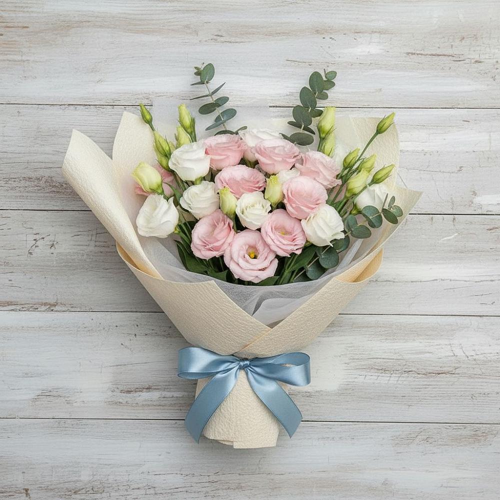 Букет цветов из: Лизиантусы в Волчанске